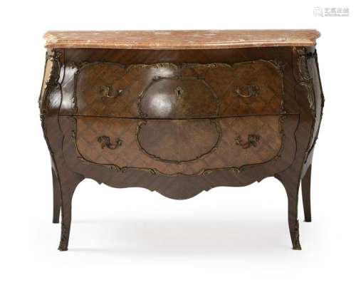 A Louis XV-style commode