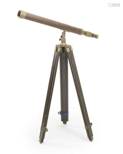 A telescope and tripod