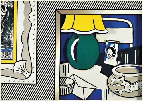 Roy Lichtenstein, 1923-1997, Green lamp and other
