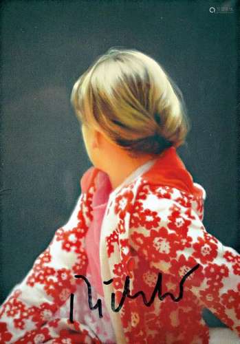 Gerhard Richter, born 1932, 'Betty', art-card,hand