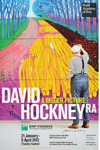 David Hockney, born 1937, 'Winter Timber', Royal