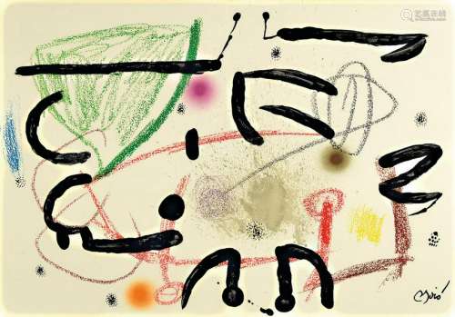 Joan Miro , 1893-1983, convolute of Serie Maravillas