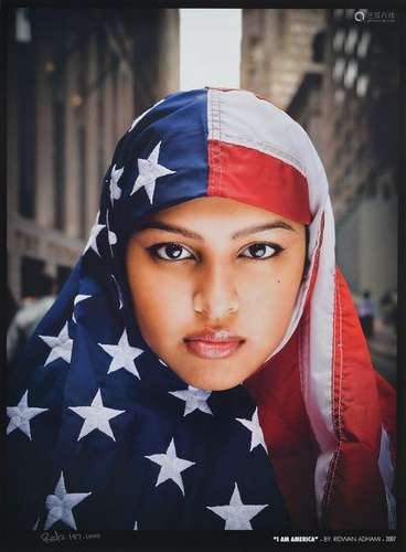 Ridwan Adhami, I am America, color offset from2007 als