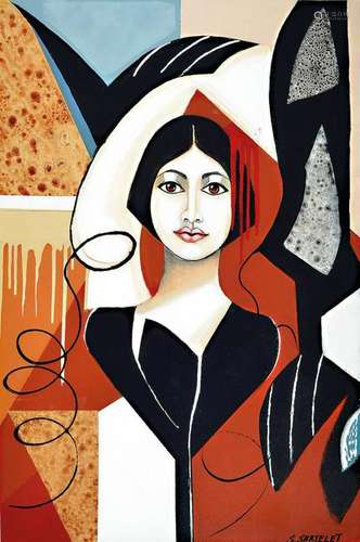 Silvia Sartelet, born 1947 Berlin, The portrayal of