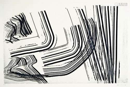 Hans Hartung, 1904 Leipzig-1989 Antibes, etching uns