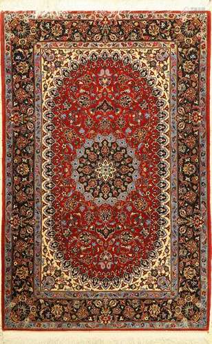 Kurk Kashan Rug,