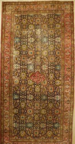 Rare Tabriz Oversize-Carpet (Made On Order)