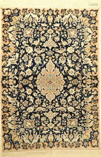 Fine Nain (Part-Silk) Rug