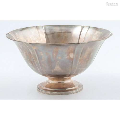 Arthur Stone Sterling Footed Bowl