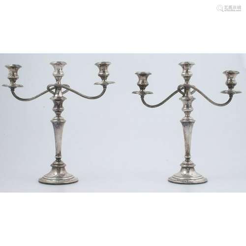 Gorham Sterling Weighted Candelabra