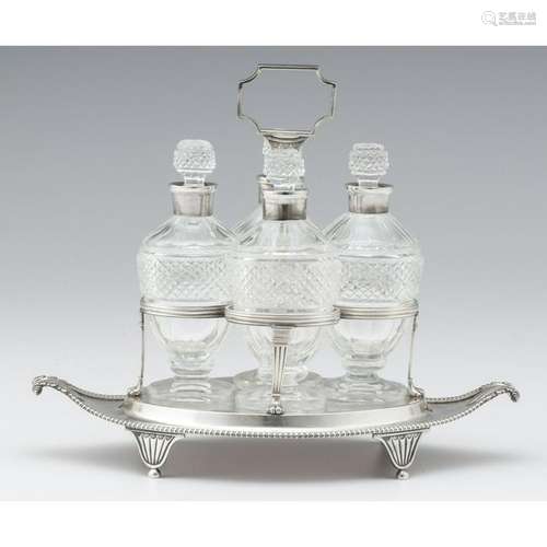 Paul Storr Sterling Cruet Stand