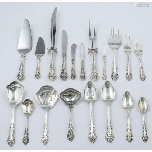 International Sterling Masterpiece Flatware Service,