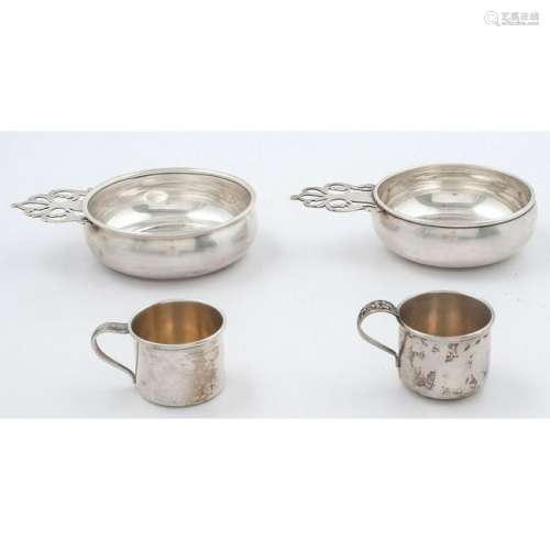 Sterling Porringers and Cups