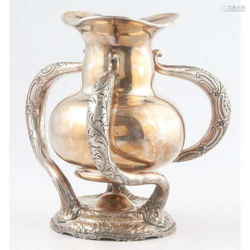 Sterling Presentation Loving Cup, Retailed by Shreve,