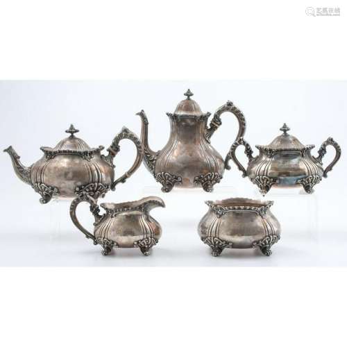 Dominick & Haff Sterling Tea and Coffee Service