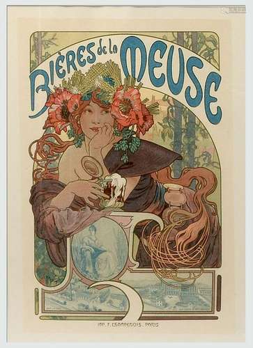 BIERES DE LA MUSE POSTER