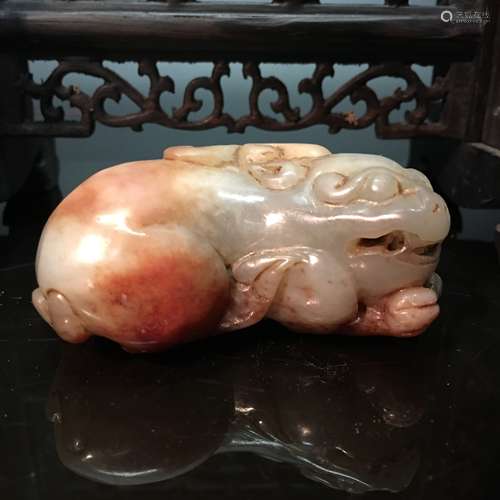 Chinese Jade Ruishou Figure