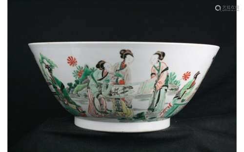 Chinese Wucai Porcelain Bowl