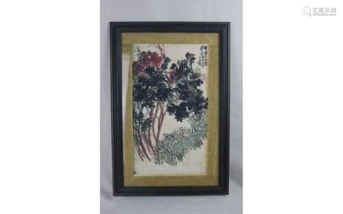 Chinese Painting and Frame