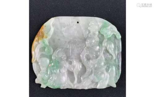 Chinese Jadeite Pendant