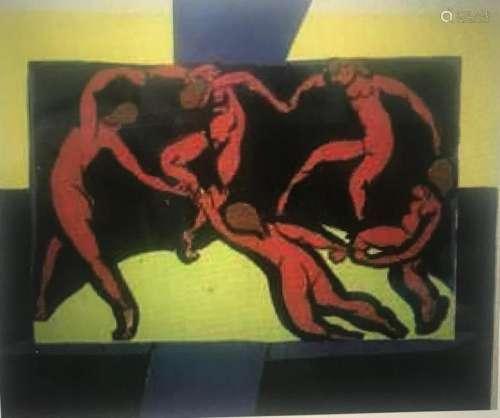 Lithograph, La Danse, by Henri Matisse (1869-1944)