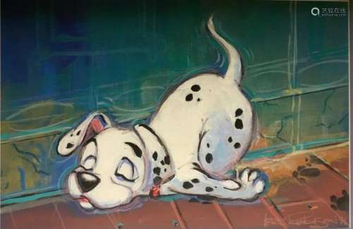 Sleeping Pup, from 101 Dalmations, Eric Robison.