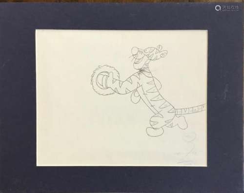 Animation Drawing, Tigger