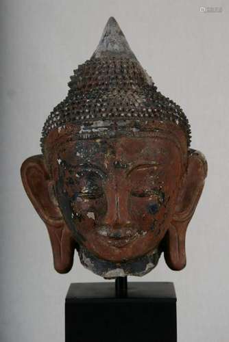 Buddha Head, Ava Period, Burma, 16th Century