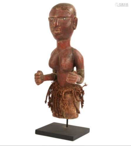 Nyamwezi Half Figure Puppet, Ex Jean-Pierre Hallet