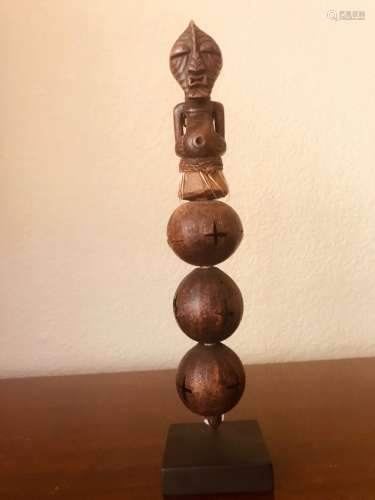 Tabwa Rattle, Early to Mid 20th Century