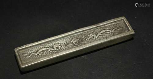 A Chinese Dragon-decorating Linear Money Brick