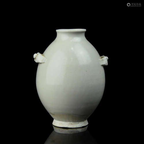 A Chinese Ding-Type Glazed Porcelain Vase