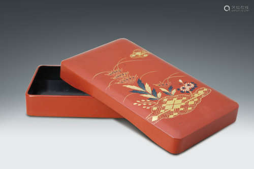 十九世紀  日本漆盒