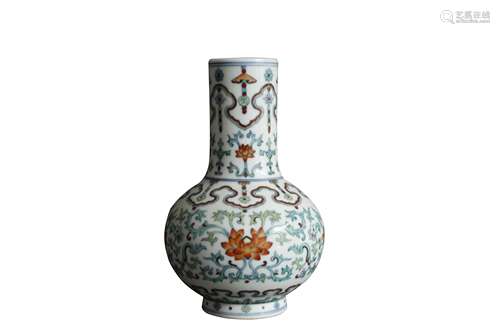 A Chinese Dou-Cai Porcelain Vase