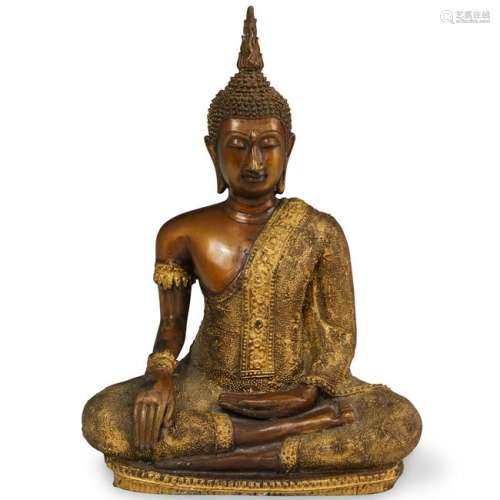 Gilt Bronze Figure of Buddha