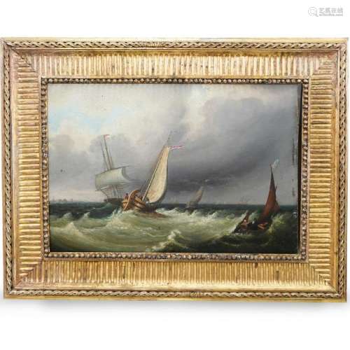 Abraham Hulk (Dutch 1813-1897) Attributed Oil Painted
