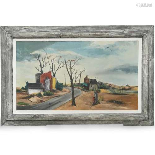 Karl Fortess (American, 1907-1993) Oil Painting