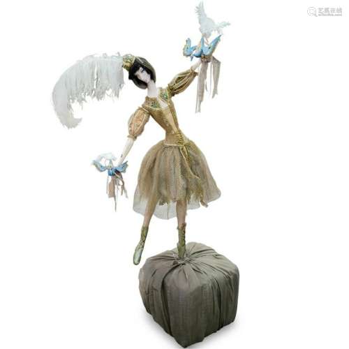 Life-Size Wooden Mannequin Ballerina