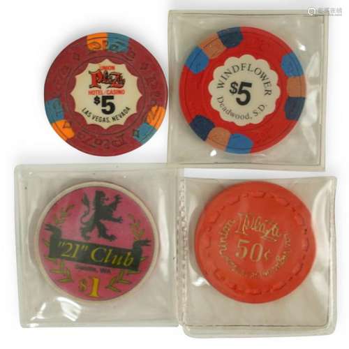 Vintage Poker Chip Collection