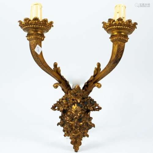 Antique French Bronze Sconce