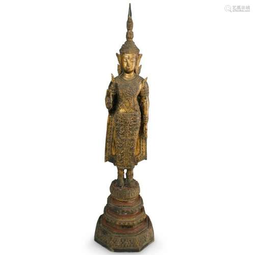 Rattanakosin Thai Bronze Buddha