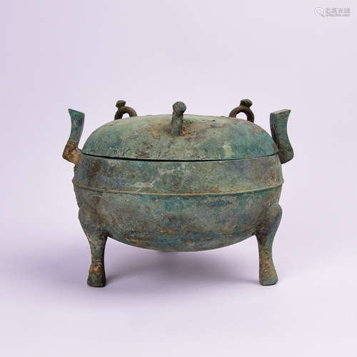 A Chinese Bronze Incense Burner