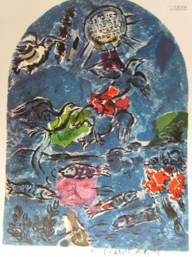 Signed Lithograph - Marc Chagall H142