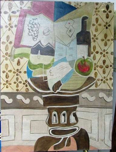 Oil on Canvas Georges Braque
