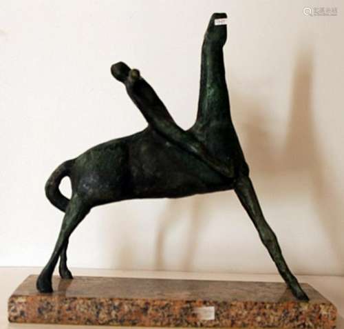 Patina Bronze Sculpture - Marino