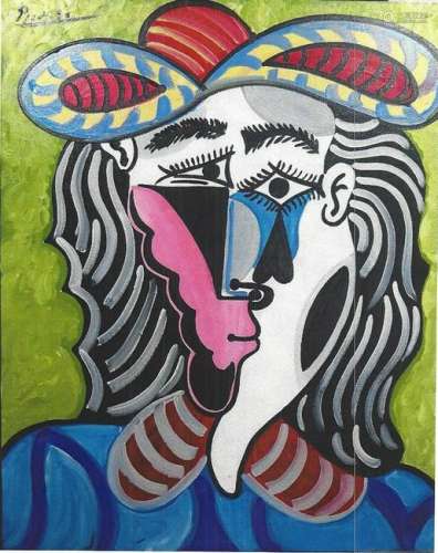 Mousquetaire - Pablo Picasso - Oil On Canvas In the