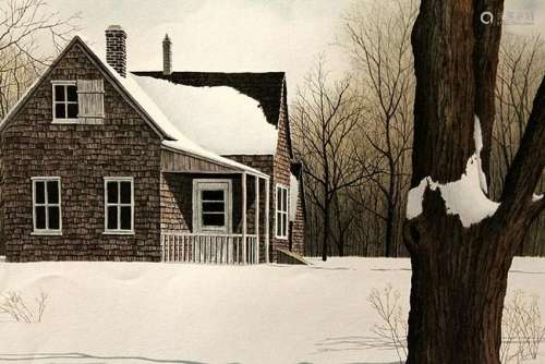 North Fork - Helen Rundell - Lithograph