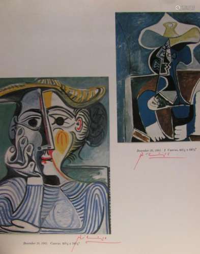 Signed Lithograph - Pablo Picasso H58