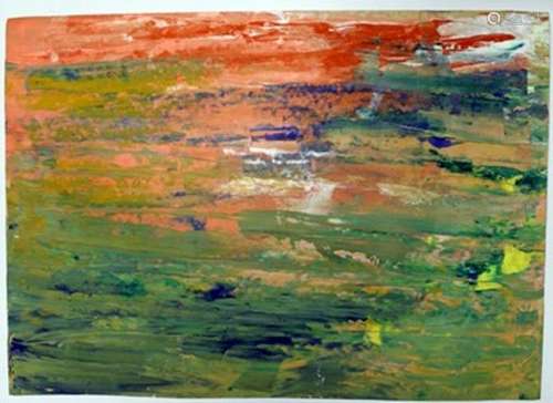 Colours Wall - Gerhard Richter - Oil On Paper in the