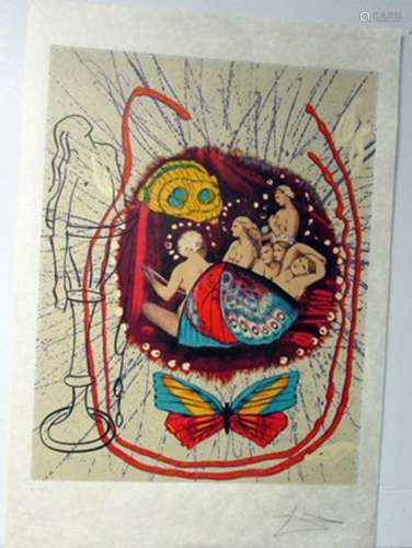 Hand Signed Limited Edition Salvador Dali